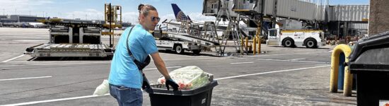 Scraps’ Zero Waste Valet Team Soars High at Denver International Airport